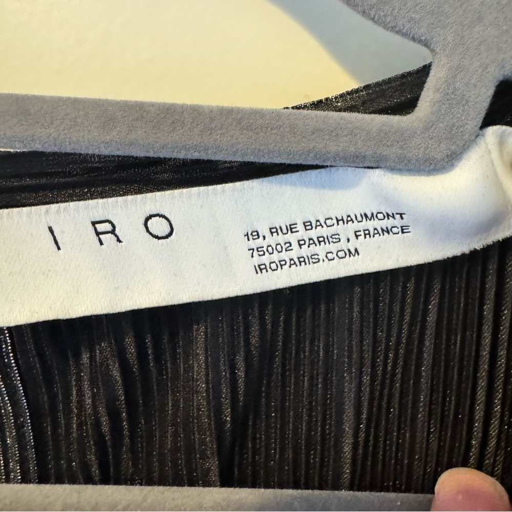 IRO Cuzco Metallic Mini Dress - Picture 5 of 9